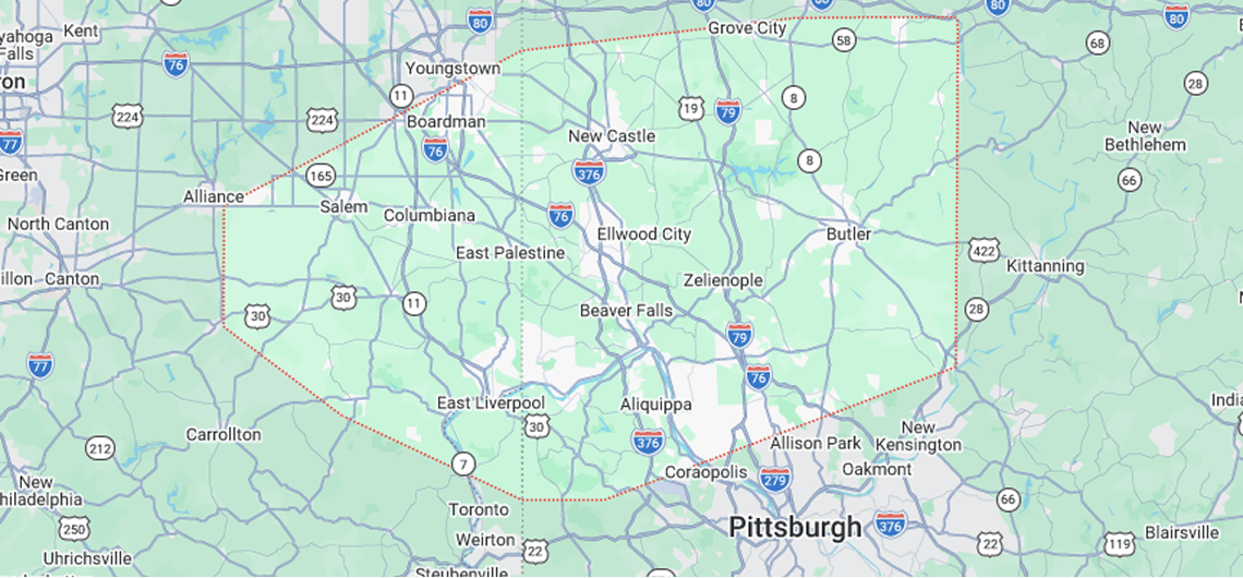 Service Area Map